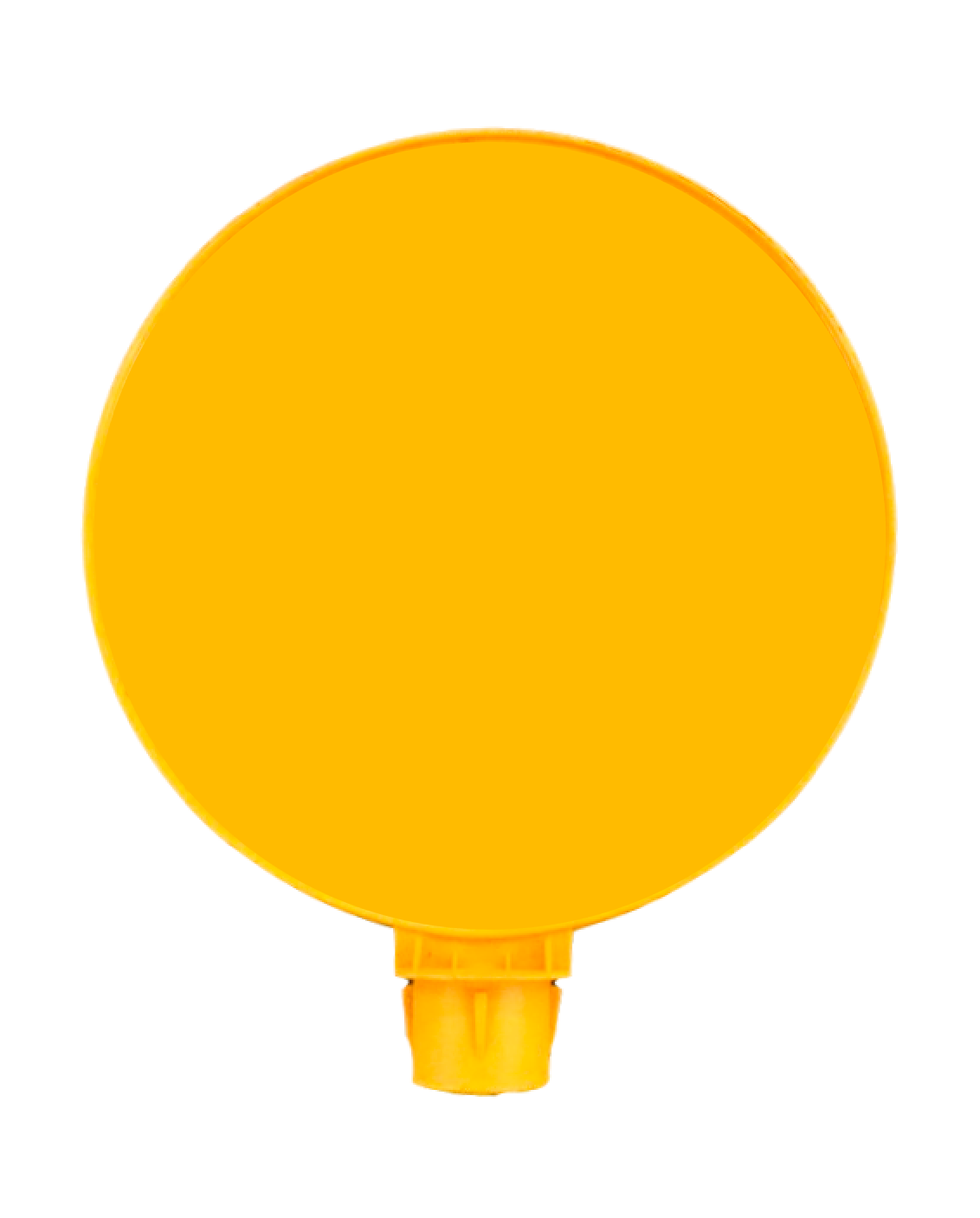 Cone Topper Circle Shaped Signs - SE-TCA09